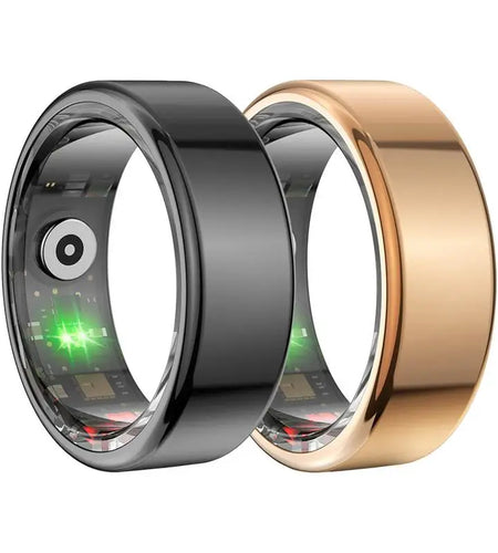 2024 NEW Smart Ring Multifunctional Step Health Tracker Heart Rate Blood Oxygen Monitor Waterproof Men Women Fitness