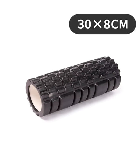 30Cm Yoga Column Foam Fitness Muscle Training Pilates Sports Massage Foam Roller Grid Trigger Point Therapy Home Gym Exercise