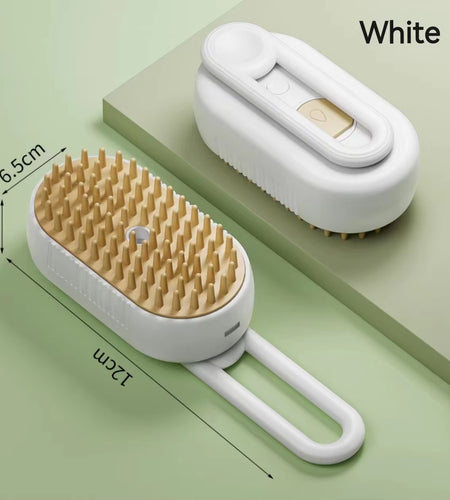3-In-1 Dog Hair Brush Cat Hair Brush Electric Pet Cleaning Brush Steam Spray Brush Massage Hair Removal Comb anti Flying Brush