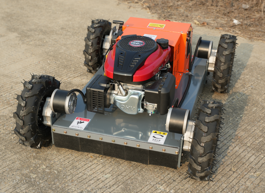 CWM7550X Compact 4wd extreme terrain remote controlled lawn mower Rebel Mowers Hastings