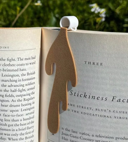 Cute Spilled Coffee Bookmark Corner Marker for Reading Funny Bookmarks for Reading Corner Bookmark Stationery School Supplies