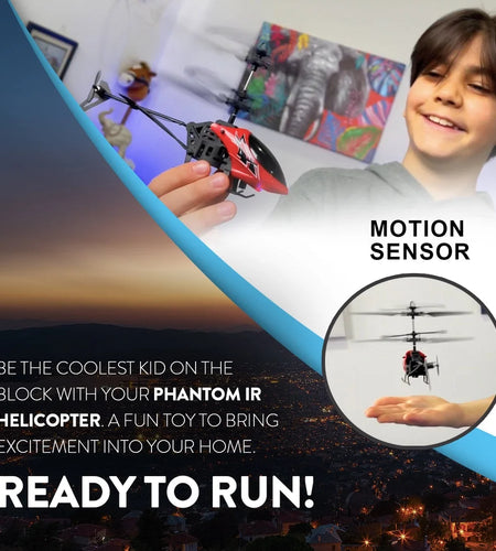 Glow in the Dark Hornet 2CH Mini IR RTF Electric RC Helicopter