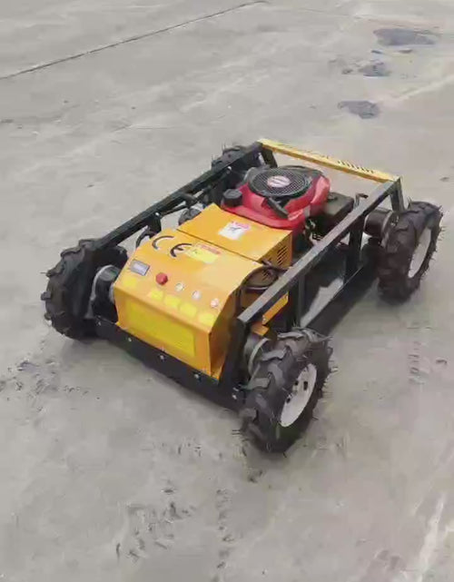 Load and play video in Gallery viewer, CWM7550X Compact 4wd extreme terrain remote controlled lawn mower Rebel Mowers Hastings
